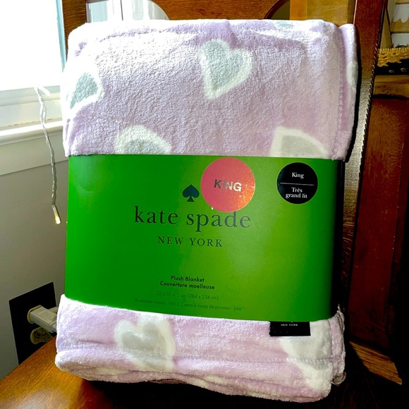 πHPπππ©Άβ οΈKATE SPADE β οΈ NWT! King Size Soft & Plush Blanket! - Picture 7 of 14